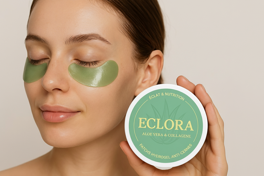 Patchs anti-cernes à l’Aloe Vera et au Collagène