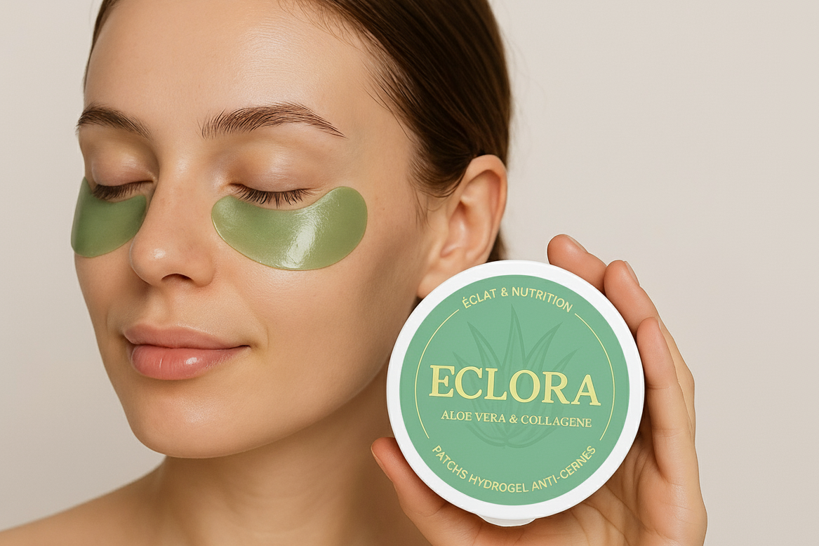 Patchs anti-cernes à l’Aloe Vera et au Collagène